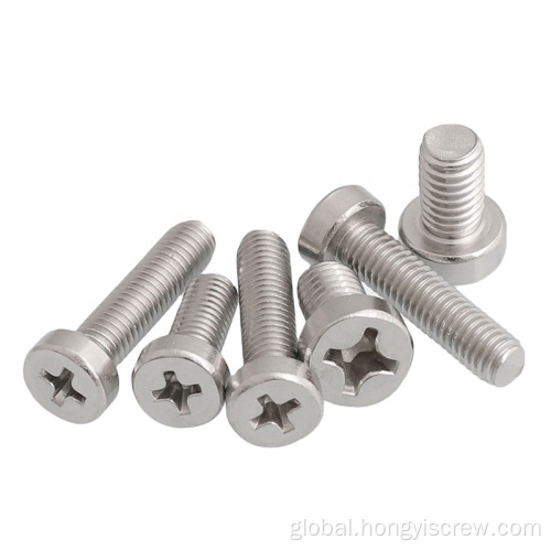 Cross Drive Machine Screws Aluminium Cup head machine screws with cross drive Factory